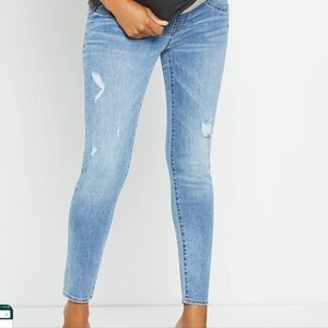Motherhood Indigo Blue Maternity Women's Skinny Jeans NWT Size S